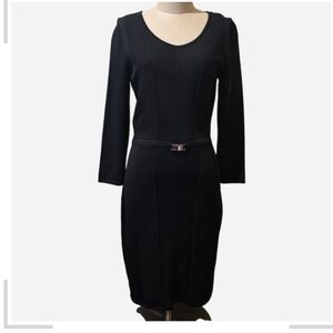 Calvin Klein Black Long Sleeve Dress.  Sz Small.  EUC.